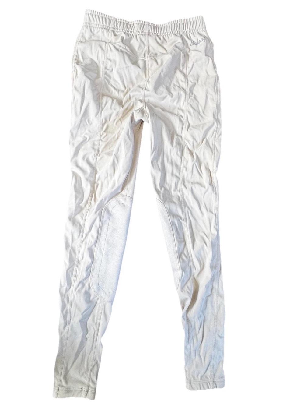 Baleaf Equestrian Riding Show Pants English Light Beige Size Youth Large Beeches - Picture 4 of 9